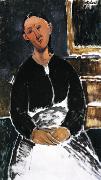 Amedeo Modigliani La Fantesca oil